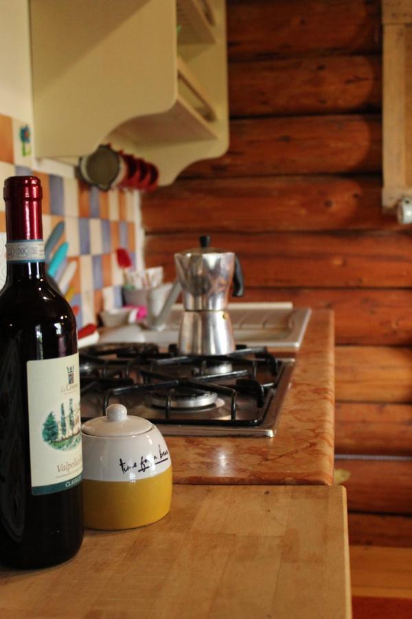 B&B Le Corone - Chalet Nel Bosco Cavalo Luaran gambar