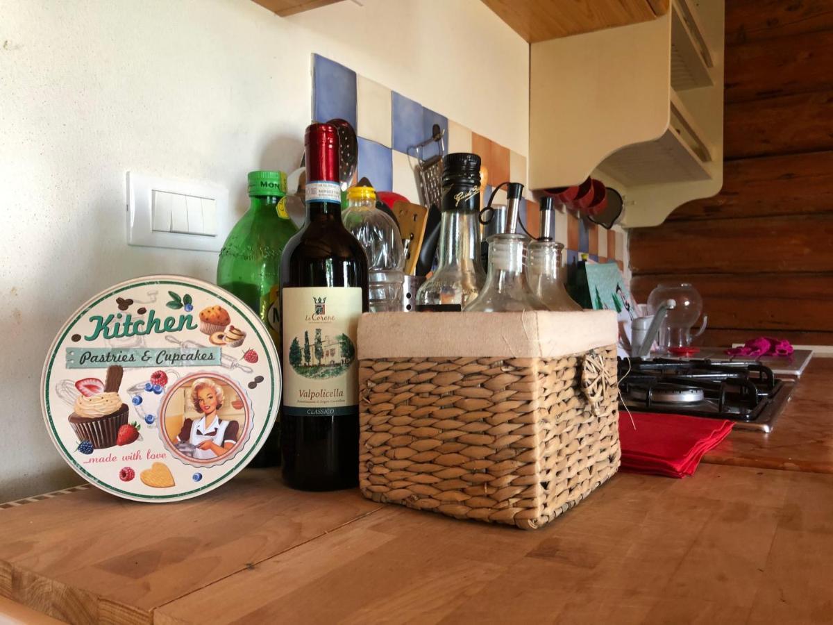 B&B Le Corone - Chalet Nel Bosco Cavalo Luaran gambar